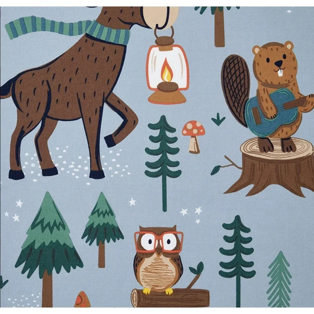 COMPANY KIDS ANIMAL CAMPERS‎ TWIN COMFORTER SET NWT-(COMFORTER WITH 1 SHAM)
